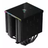 Chłodnica powietrza procesora DeepCool AK620 DIGITAL 12 cm Czarny 1 szt.