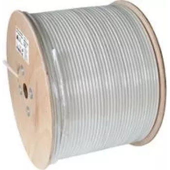 Kabel koncentryczny Axing SKB09403 500 m biały 6,6 mm
