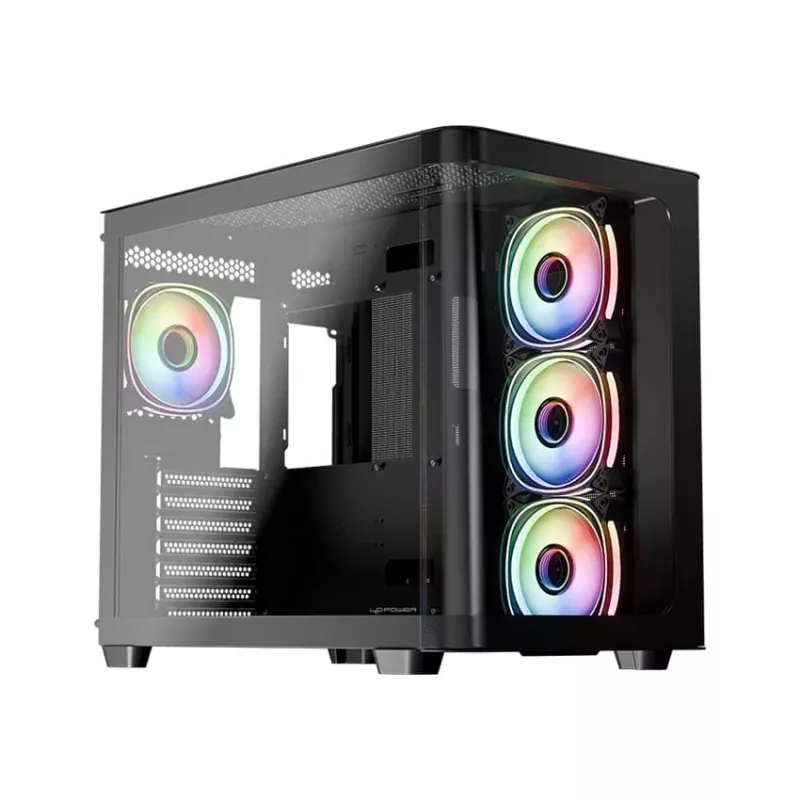 Obudowa komputerowa LC-Power LC-8001B-ON Midi Tower Czarna
