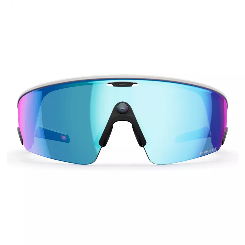 META Oakley Vanguard, Meta AI, biały, szkło Prizm Sapphire AI