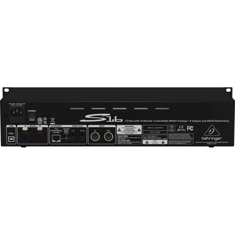 Behringer Digital Snake S16 moduł audio