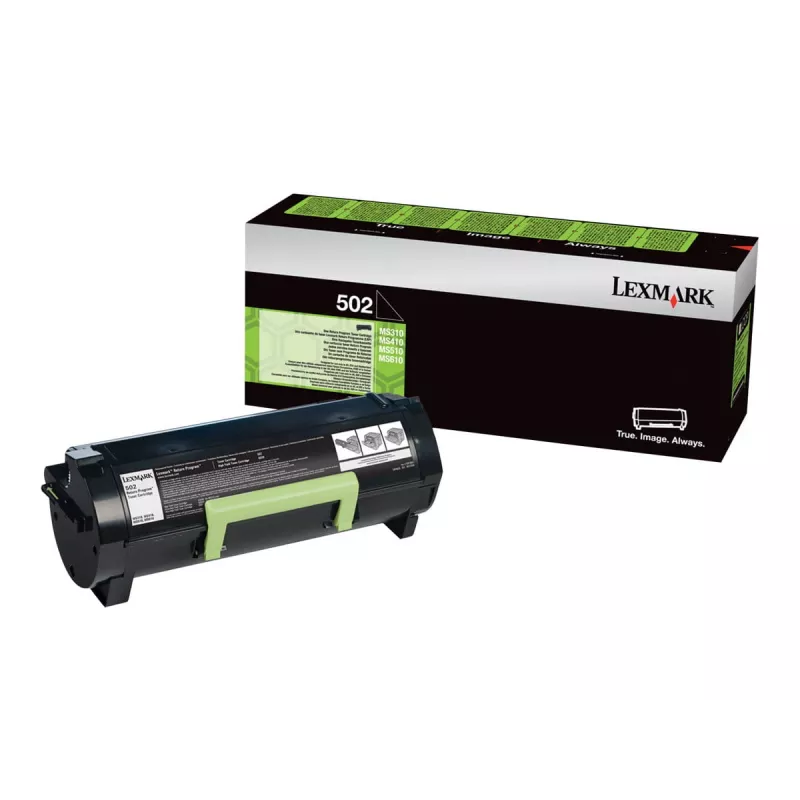 Kaseta z tonerem Lexmark 502 1500 stron Czarny