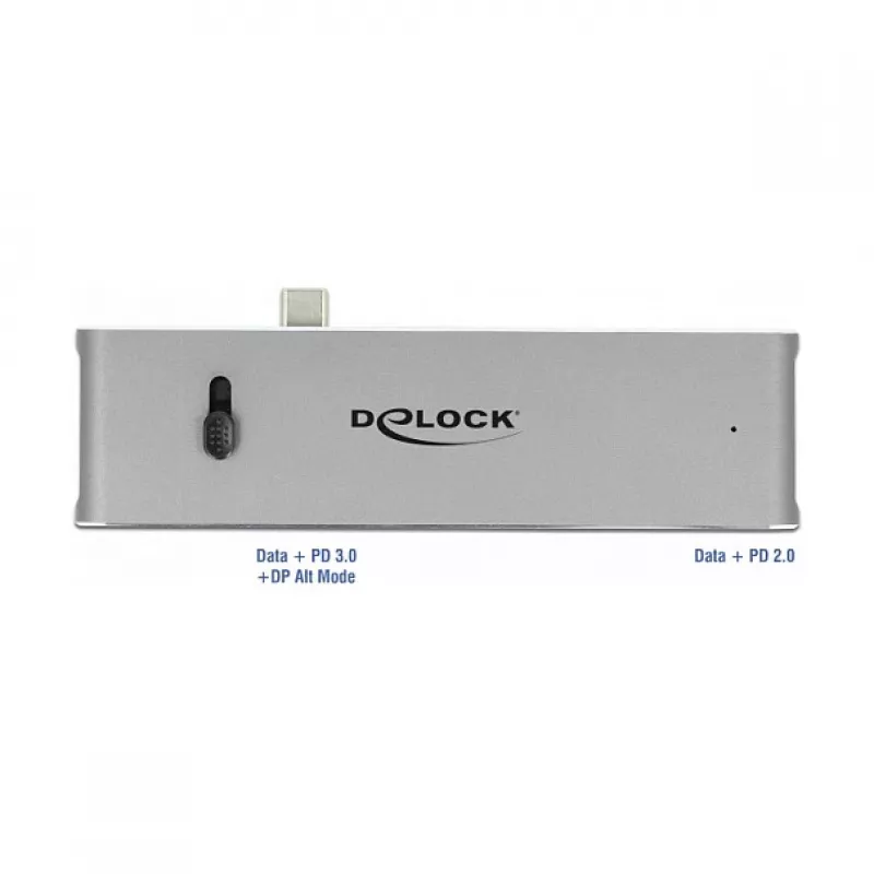 Stacja dokująca DeLOCK Dual USB Type-C z HDMI USB 3.2 SD PD 3.0