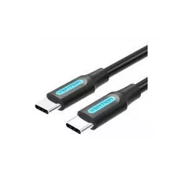Kabel USB-C do USB-C/1M Czarny Cosbf Vention