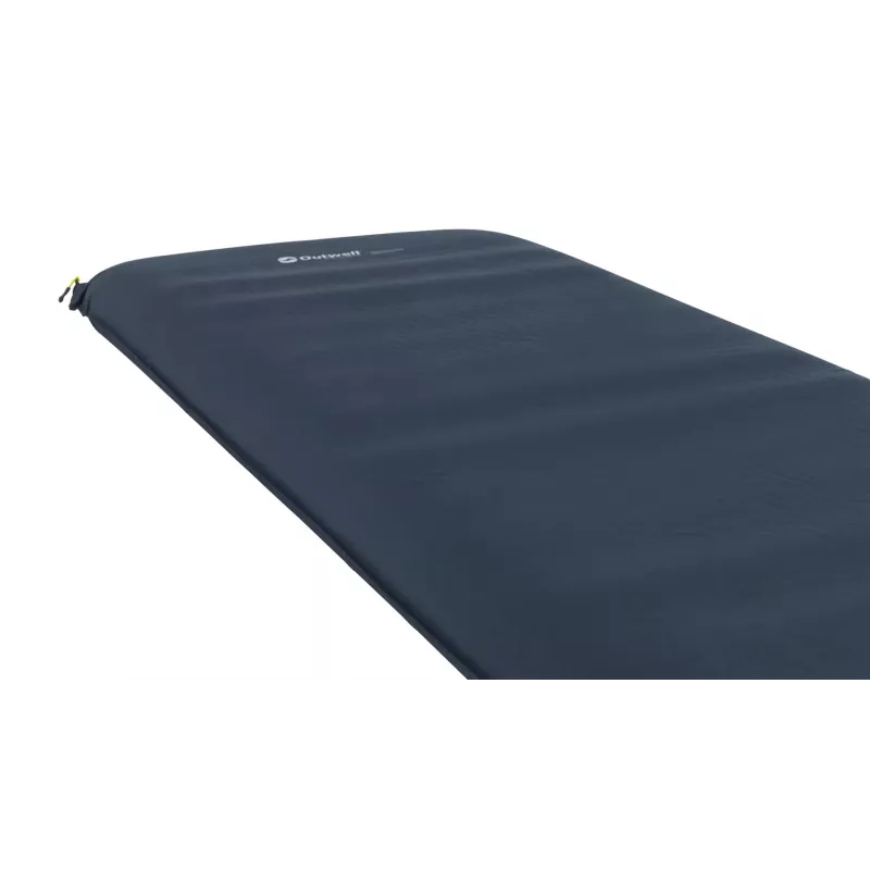 Materac powietrzny Outwell 400137 — Pojedynczy materac kempingowy z poliestru 600×1950×100 mm, niebieski