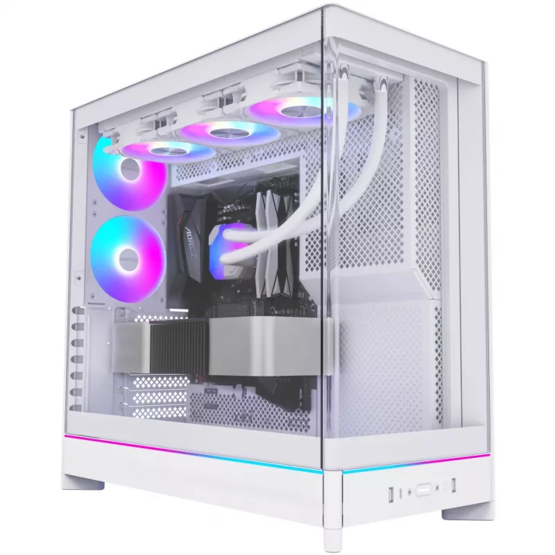 Obudowa PC Montech HS02 PRO Midi Tower Biała