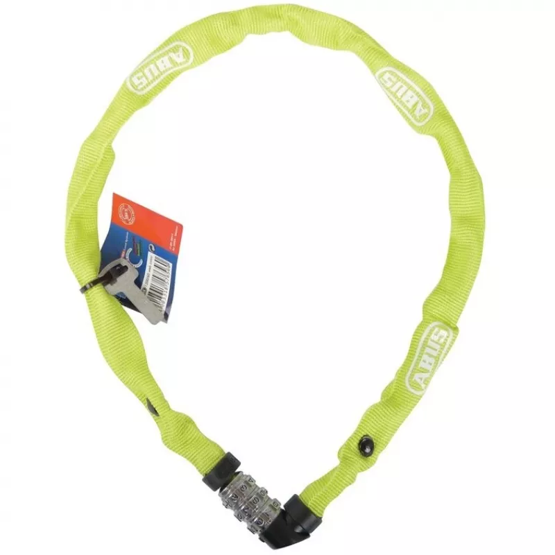 Łańcuch blokujący ABUS 57656 żółty 600 mm stal 200 g