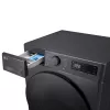 Pralka LG F2WR508S2M — ładowanie od przodu, 8 kg, 1200 obr./min, A efektywność, 60×48 cm, LED, middle Czarny