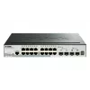 D-Link 52-portowy Gigabitowy Stackowalny Przełącznik Zarządzany POE z 4 x 10G SFP+