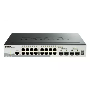 D-Link 52-portowy Gigabitowy Stackowalny Przełącznik Zarządzany POE z 4 x 10G SFP+