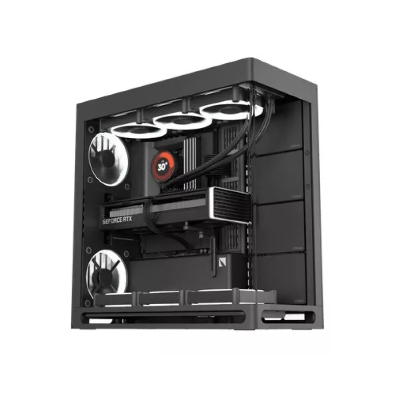 HAVN HS 420 Midi Tower Czarny