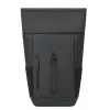 Plecak Rivacase 7826 Eden 14 ECO czarny roll-top na laptopy 14-calowe