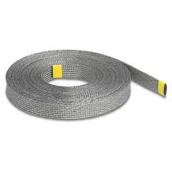 Osłona na kable DeLOCK 20940 Czarno-srebrna Średnica wewnętrzna 2 cm