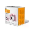 Aparat cyfrowy dla dzieci DENVER KCA-1340RO — kompaktowy, 85 g, różowy