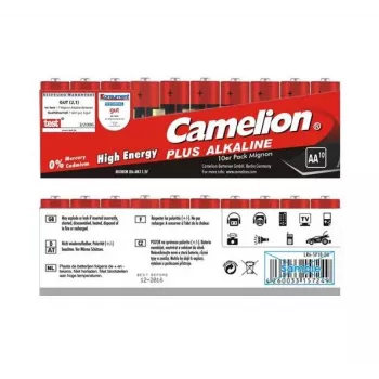 Bateria jednorazowa CAMELION LR6-SP10 AA alkaliczna 1,5 V, 10 szt., 49,8 mm x 1,41 cm, 24 g każda