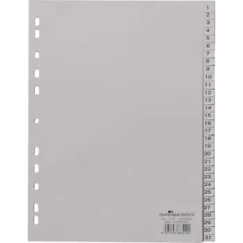 Numeryczny indeks tab Durable 652310