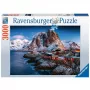 Puzzle Ravensburger Lofoty Norwegia 3000 elementów Krajobraz