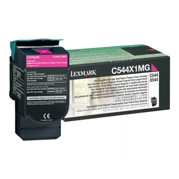 Toner Lexmark C544X1MG 6000 stron magenta