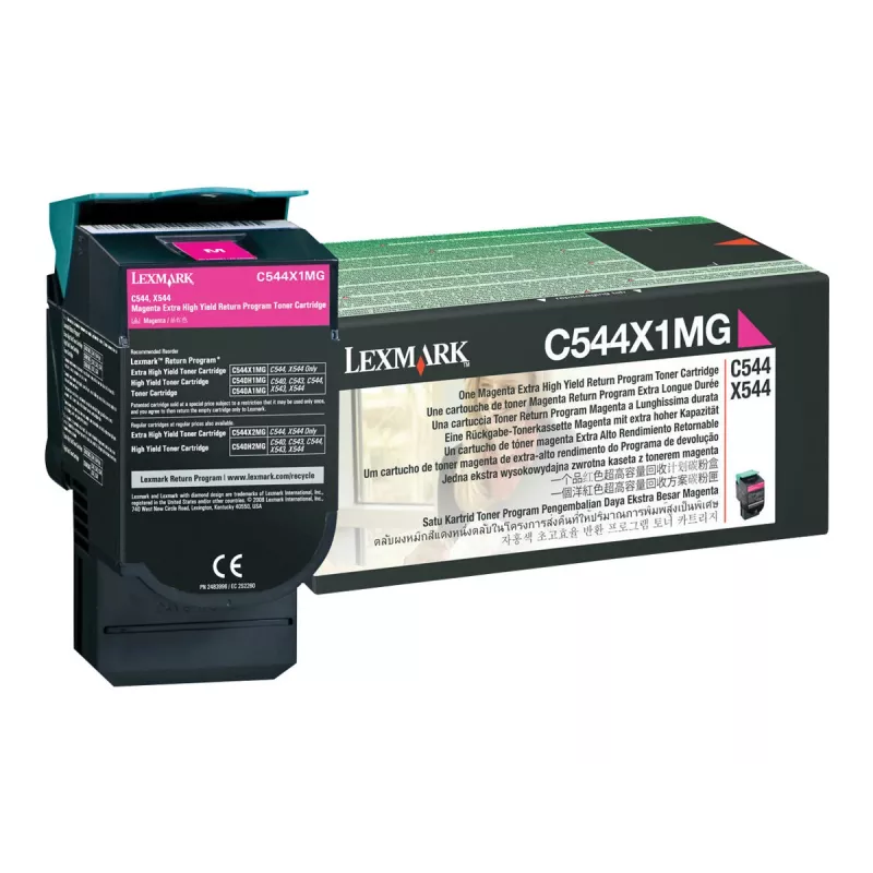 Toner Lexmark C544X1MG 6000 stron magenta