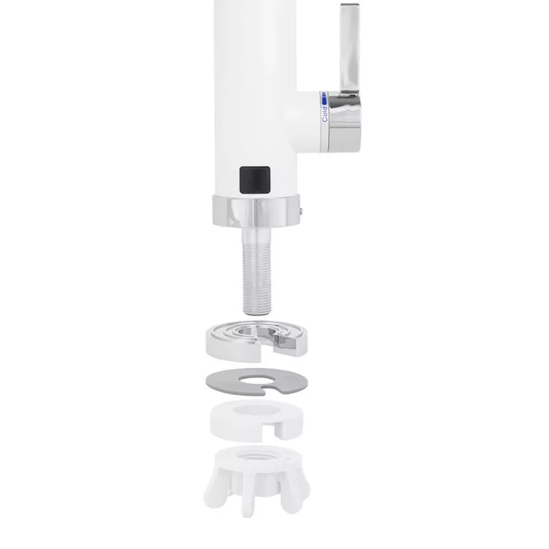 Przepływowy podgrzewacz wody NOVEEN IWH460 4600W 220–240V, bez zbiornika, do montażu przy punkcie poboru, 2,5 l/min, IPX4, wyświetlacz LED