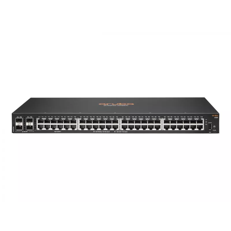 Przełącznik zarządzalny HPE Aruba 6100 48G 4SFP+
