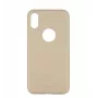 Etui Tellur cienki ze skóry syntetycznej do iPhone X/XS — złote, cienki etui ochronne