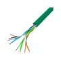 Kabel sieciowy LANBERG LCU5-10CC-0305-G U/UTP kat. 5e 305 m zielony, 24 AWG, CCA, powłoka PVC