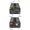 Przetwornica samochodowa Qoltec Monolith 2000 W Czarna 24 V
