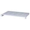 Półka rack LANBERG AK-1004-S — 1U 19 cali szara, szerokość 483 mm, głębokość 300 mm, nośność 25 kg