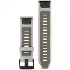 Quickfit, pasek, smartwatch, szary, piaskowy, Garmin, Approach S70 - 42 mm, D2 Delta S