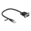 Kabel sieciowy DeLOCK 88008 Czarny 0,3 m RJ-45
