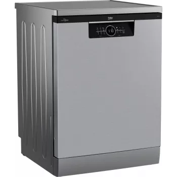 Zmywarka BEKO BDFN26531X — wolnostojąca 60 cm, 15 kompletów, 46 dB, stal nierdzewna, dotykowy wyświetlacz LED
