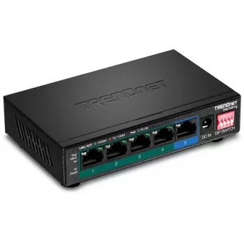 TRENDNET 5-Port Gigabit PoE+ Switch 60W
