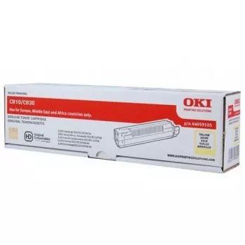OKI toner żółty do c810 i c830 8000 stron