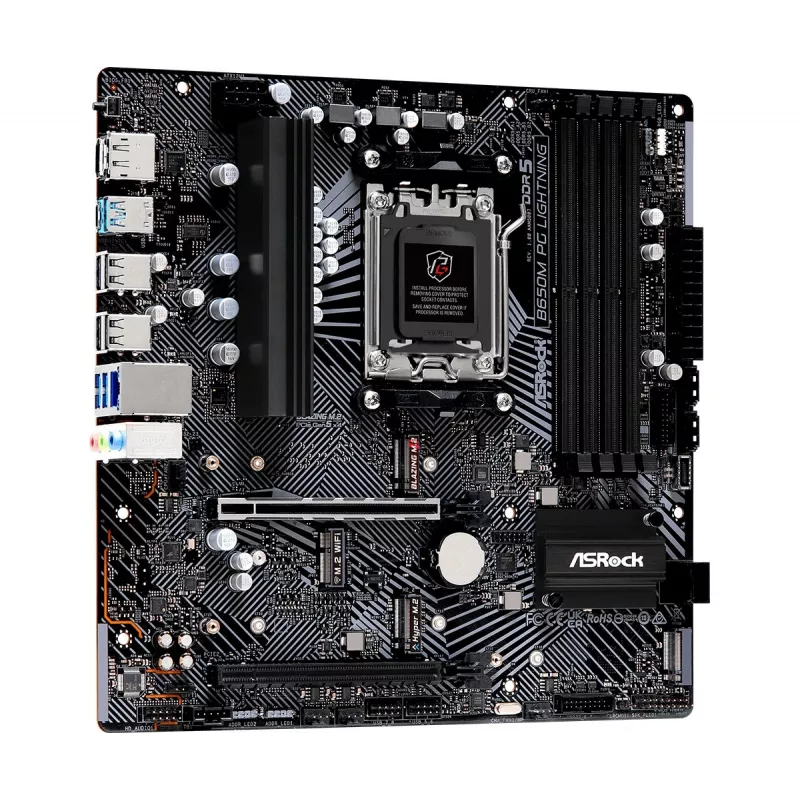 ASRock B650M PG Lightning AM5 Micro-ATX Płyta Główna