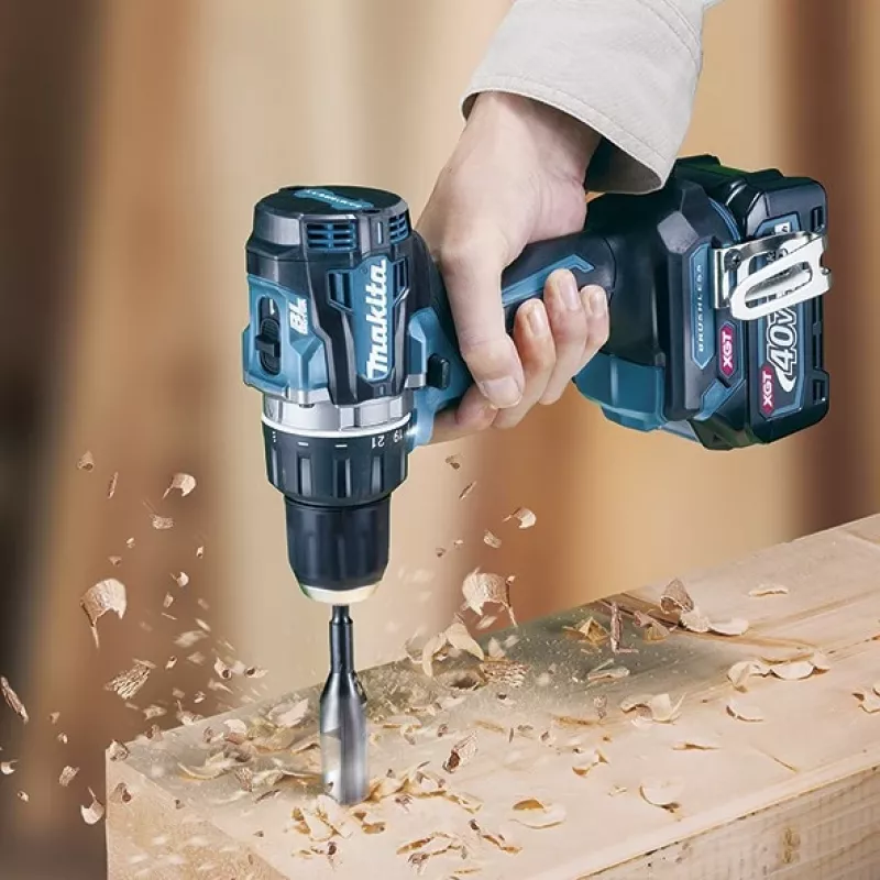 Makita DF002GZ - Wiertarko-wkrętarka - Akumulatorowa - 2 prędkości - Klucz uchwytu 13 mm - 64 N·m - 164 mm - Bez akumulatora - 40 V (DF002GZ)