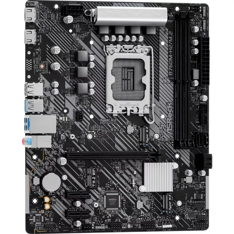 ASRock B760M-H2/M.2 DDR5 LGA1700 Micro-ATX Płyta główna