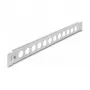 Patch panel DeLOCK 19 cali D-Type 12 portów bez użycia narzędzi szary