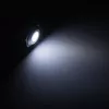 Podświetlany wandaloodporny przycisk chwilowy Lamptron LAMP-SW2004-H, czarny poliwęglan, biała kropka
