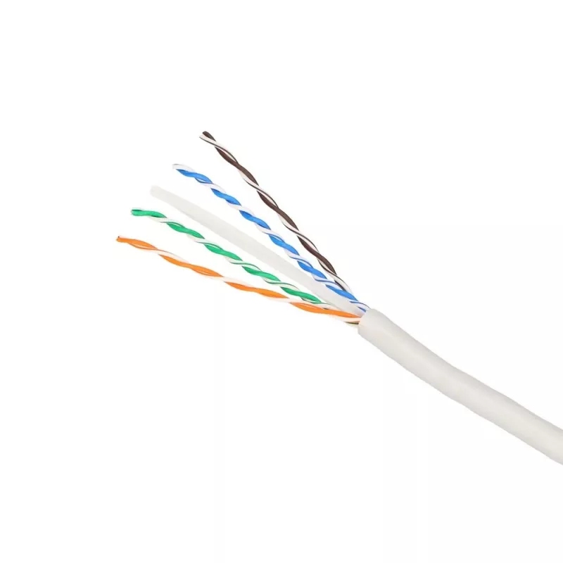 Kabel sieciowy CAT6 UTP (U/UTP) V2 skrętka wewnętrzna 25M
