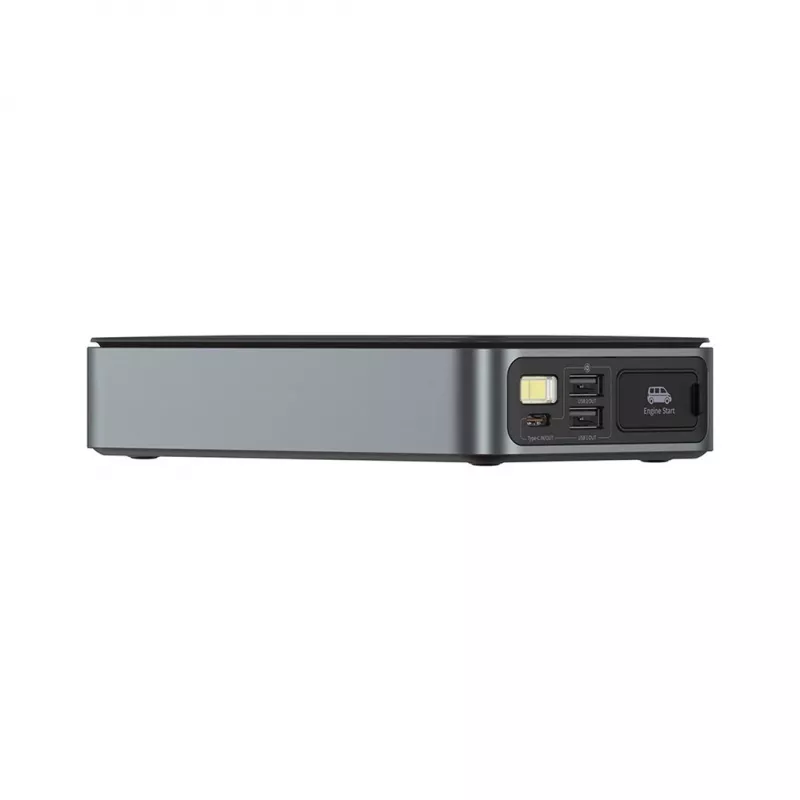 Powerbank/Rozrusznik samochodowy Baseus Pro+ Car Jump Starter, 12000mAh, 1200A, USB (czarny)