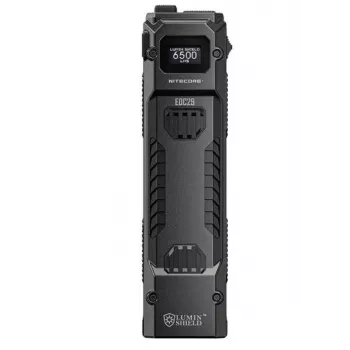 Lampa ręczna Nitecore EDC29 obudowa ze stali nierdzewnej, 2 diody LED, 15–6500 lm, IP54, ładowanie USB