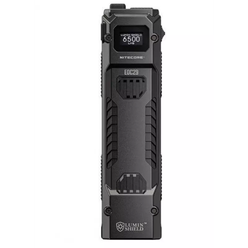 Lampa ręczna Nitecore EDC29 obudowa ze stali nierdzewnej, 2 diody LED, 15–6500 lm, IP54, ładowanie USB