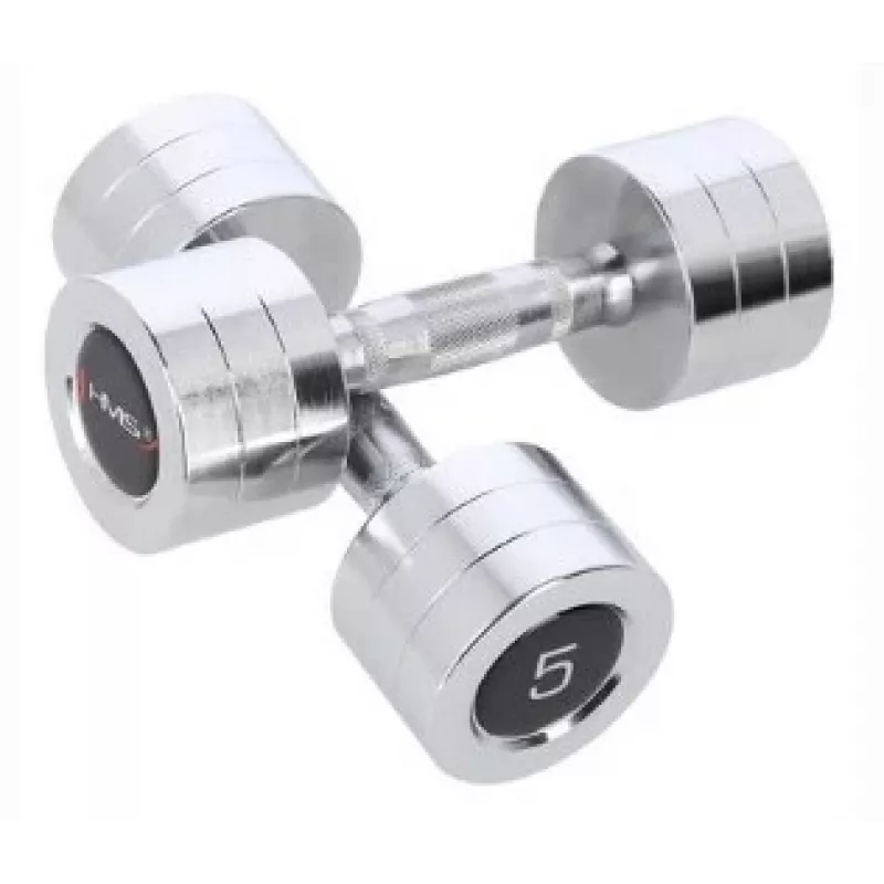 HMS Fitness CHD05 hantle stałe 5 kg 2 szt.