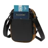 Torba podróżna Tomtoc Aviator-T37 z paskiem na ramię, tkanina X-Pac, brązowa