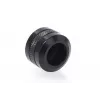 Zestaw złączek Alphacool 17475 — złączki mosiężne, czarne, śr. zewn. 22 mm, wys. 20 mm