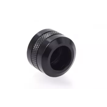 Zestaw złączek Alphacool 17475 — złączki mosiężne, czarne, śr. zewn. 22 mm, wys. 20 mm