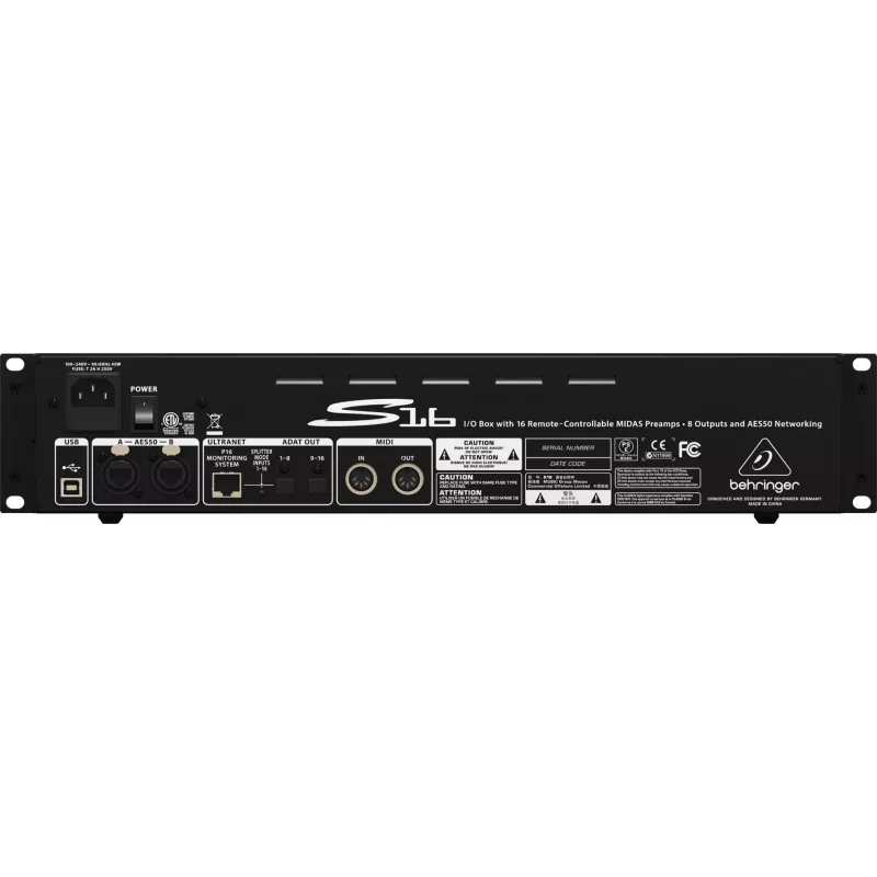 Behringer Digital Snake S16 moduł audio