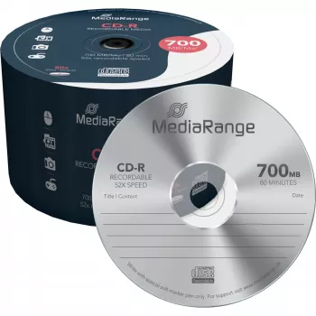 Nośniki CD-R 700MB 52X 50 SZT./MR207 Mediarange