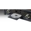 Gramofon muse MT-115 W — czarny/złoty, 33-45-78 obr./min, ramię w kształcie litery J, pokrętło głośności, 240 V AC
